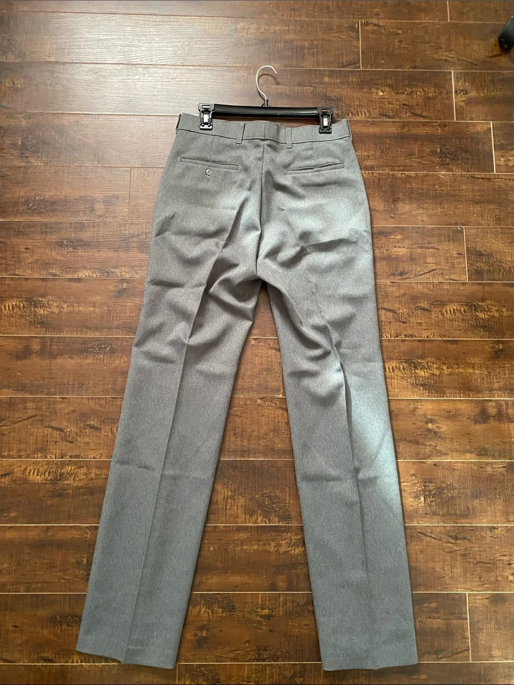 Vintage Levi’s Action Slacks- Made in the USA Gray Classic Straight-Leg